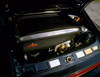 Bajo el capó 1988–89 Porsche 911 Turbo 3.3 Cabriolet SE "Flachbau" with XE1 option [North America] (930) '1987–89