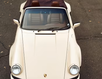1987–89 Porsche 911 Turbo 3.3 Cabriolet [North America] (930) '1986–89