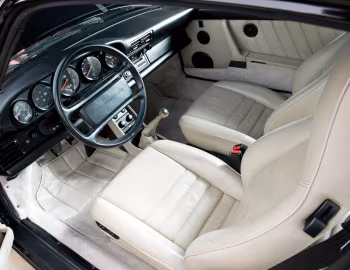 Interior 1986–89 Porsche 911 Turbo 3.3 Coupe [North America] (930) '1985–89