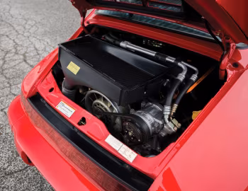 Bajo el capó 1991–92 Porsche 911 Turbo 3.3 Coupe [North America] '1990–92