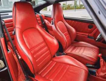 Interior 1987–89 Porsche 911 Turbo 3.3 Coupe SE "Flachbau" [North America] (930) '1986–89