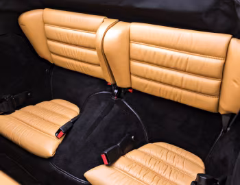 Interior 1988–89 Porsche 911 Turbo 3.3 Cabriolet SE "Flachbau" [North America] (930) '09.1987–89