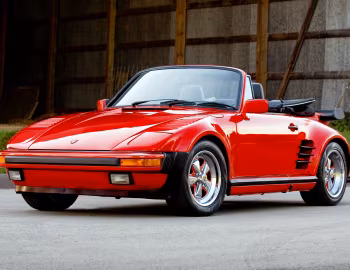 1988–89 Porsche 911 Turbo 3.3 Cabriolet SE "Flachbau" [North America] (930) '09.1987–89