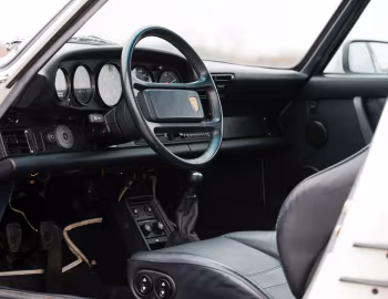 Interior 1987–89 Porsche 911 Turbo 3.3 Coupe SE "Flachbau" [North America] (930) '1986–89