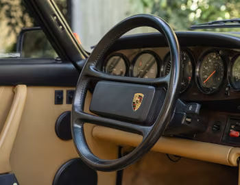 Interior Porsche 911 Turbo 3.3 Targa SE Flachbau (930) '09.1987–89