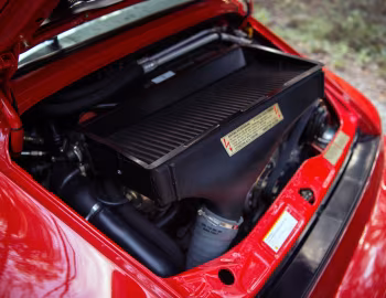Bajo el capó 1994 Porsche 911 Turbo S 3.6 Flachbau Coupe X85 [North America] (964) '11.1993–01.1994