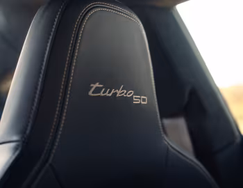 Interior Porsche 911 Turbo "50 Jahre" with Heritage Design Package 50 Years Turbo [UK-spec] (992) '2025
