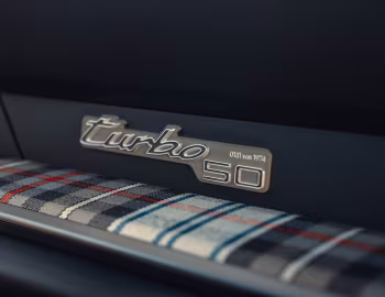 Interior Porsche 911 Turbo "50 Jahre" with Heritage Design Package 50 Years Turbo [UK-spec] (992) '2025