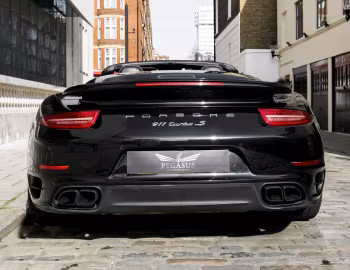 Porsche 911 Turbo S Cabriolet [UK-spec] (991) '2013–16