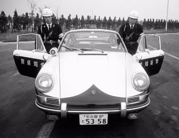 Porsche 912 Coupe Japanese Highway Police Car '1965–69