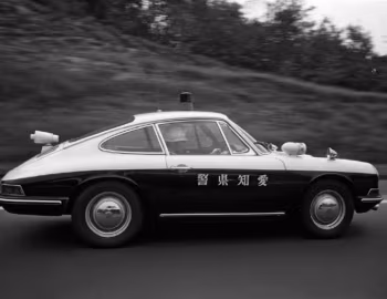 Porsche 912 Coupe Japanese Highway Police Car '1965–69