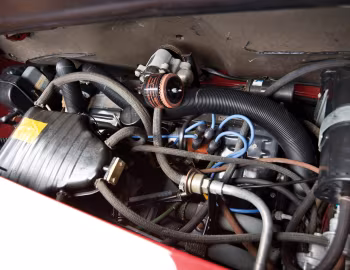 Bajo el capó 1976 Porsche 914 2.0 [North America] '1975–76