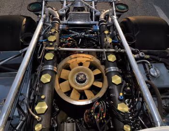 Bajo el capó Porsche 917/10 Can-Am Spyder '1972
