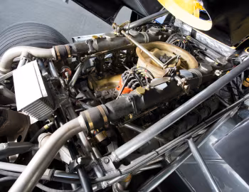 Bajo el capó Porsche 917/30 Can-Am Spyder (002/003) '1973