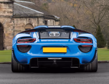Porsche 918 Spyder "Weissach Package" '2014–15
