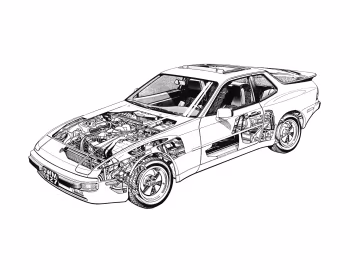 1983–89 Porsche 944 [North America] '1982–89