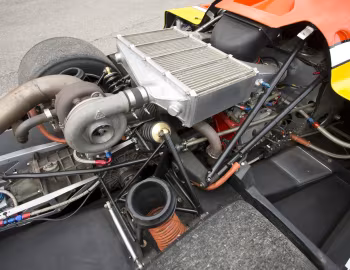 Bajo el capó Dyson Racing Porsche 962 '1985