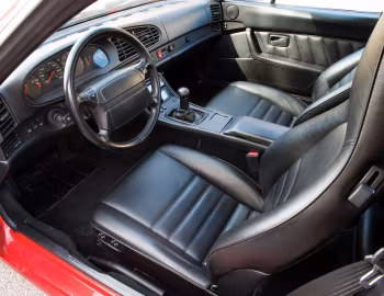 Interior Porsche 968 Cabriolet [Worldwide] '07.1991–95