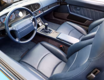 Intérieur 1992–95 Porsche 968 Cabriolet [North America] '1991–95
