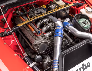 Bajo el capó Porsche 968 Turbo RS (#820065) '1992