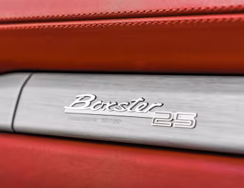 Interior Porsche Boxster "25 Jahre" [Middle East] (992) '2021
