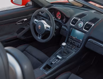 Interior Porsche Boxster GTS [Worldwide] (981) '2014–17