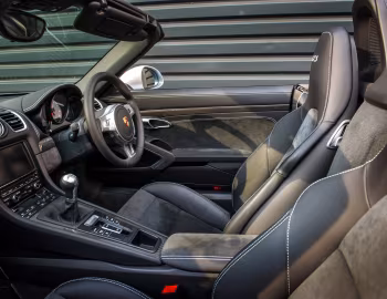 Interior Porsche Boxster GTS [UK-spec] (981) '2014–17