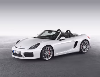 Porsche Boxster Spyder [Worldwide] (981) '2015–16