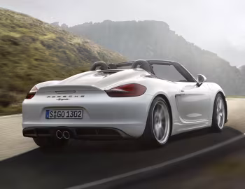 Porsche Boxster Spyder [Worldwide] (981) '2015–16