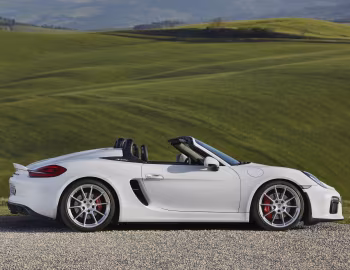 Porsche Boxster Spyder [Worldwide] (981) '2015–16
