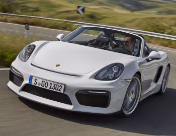 Porsche Boxster Spyder [Worldwide] (981) '2015–16