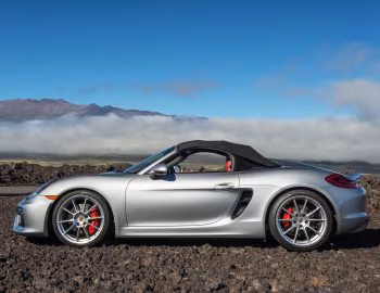 2016 Porsche Boxster Spyder [North America] (981) '2015–16