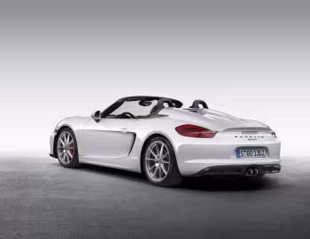 Porsche Boxster Spyder [Worldwide] (981) '2015–16