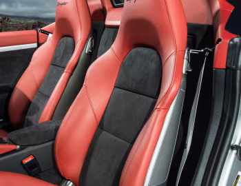 Interior 2016 Porsche Boxster Spyder [North America] (981) '2015–16
