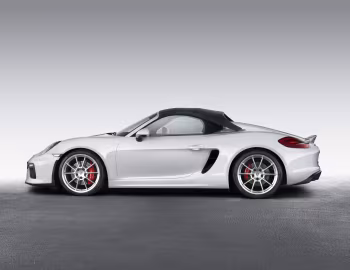 Porsche Boxster Spyder [Worldwide] (981) '2015–16