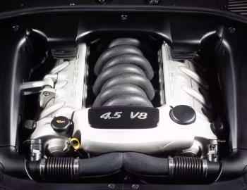 Bajo el capó Porsche Cayenne S [Worldwide] (955) '2002–07
