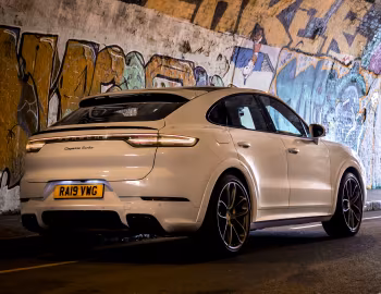 Porsche Cayenne Turbo Coupé [UK-spec] '2019–23