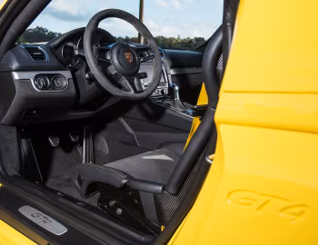 Interior 2016 Porsche Cayman GT4 [North America] (981C) '2015–16