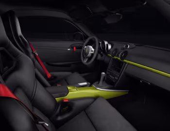 Интерьер Porsche Cayman R [Worldwide] (987C) '01.2011–09.2012