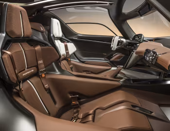 Interior Porsche Mission X '06.2023