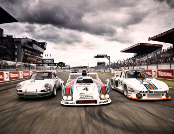 Porsche 911 Carrera RSR Coupe, Martini Racing Porsche 935/77, Martini Racing Porsche 936/77