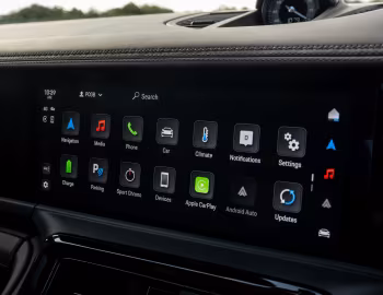 Intérieur Porsche Panamera Turbo E-Hybrid [UK-spec] '2024–pr.