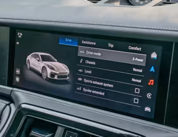 Interior Porsche Panamera Turbo S E-Hybrid [UK-spec] '2024–pr.