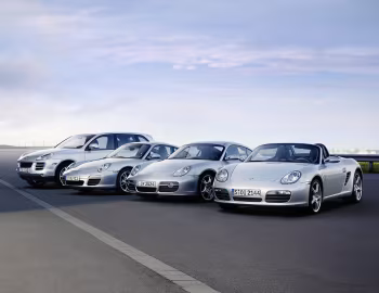 Porsche Cayman S, Porsche Boxster S, Porsche Cayenne, Porsche 911 Carrera S Coupe