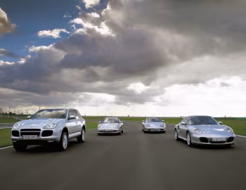 Porsche Boxster S, Porsche 911, Porsche Cayenne Turbo