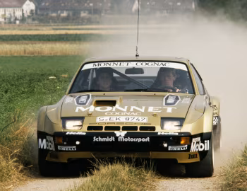 Porsche 924 Carrera GTS Rallye, Walter Röhrl, Christian Geistdörfer