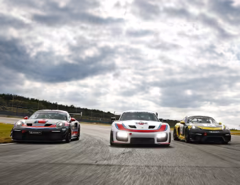 Porsche 911 GT2, Porsche 935, Porsche 718 Cayman GT4 Clubsport