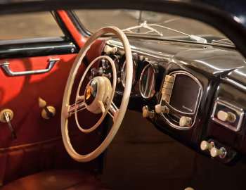 Interior Porsche 356 1500 Coupe by Reutter '1954–55