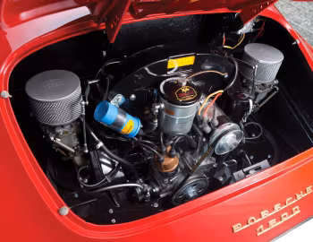 Bajo el capó Porsche 356 Speedster by Reutter '1954–55