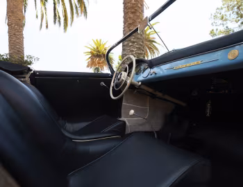 Interior 1958 Porsche 356A 1600 Speedster by Reutter [North America] (T2) '09.1957–58